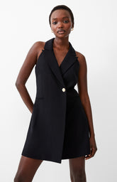 FRENCH CONNECTION HALTER BLAZER DRESS